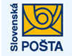 [Slovakia Post/ Slovenská pošta/ Slovakia Post/ Eslovakiako merkataritza elektronikoko paketea/ Eslovakia pakete handia/ EMS eslovakiarra] Logo