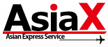 [ASIAX Express/ Kotiinkuljetus ulkomaille] Logo