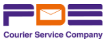 [PDE/ Payam Dahi Express/ پست سریع بین المللی] Logo