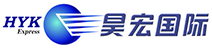 [Shanghai Haohong International Express/ Shanghai Haohong internationale vracht/ HYK Express/ Shanghai Haohong Internationale Logistiek] Logo