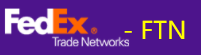 [Federaal luchtvervoer/ FedEx handelsnetwerken] Logo