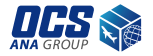 [OCS/ SERVIÇO DE CORREIO INTERNACIONAL/ ANA/ Todas as Nippon Airways/ Osiris] Logo