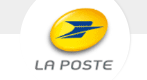 [Post francês/ CHRONOPOST/ COLISSIMO/ o poste/ France Post/ Pacote de e-commerce francês] Logo